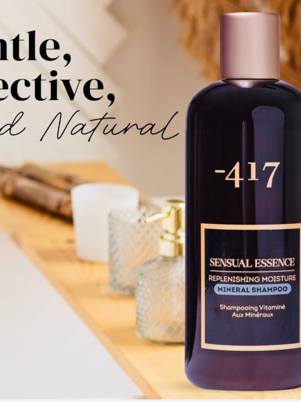 -417 Dead Sea Cosmetics Replenishing Moisture Mineral Shampoo